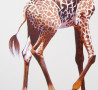 Giraffe / donation to Ukraine original painting by Andrej Cesiulevič. Slava Ukraini