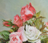Roses for You original painting by Danutė Virbickienė. Talk Of Flowers