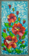 Poppies original painting by Giedrė Kanapeckaitė. Paintings With Poppies