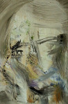 Kristina Čivilytė tapytas paveikslas Kaukė, Abstrakti tapyba , paveikslai internetu