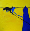 Gintarė Marčiulynaitė-Maskaliūnienė tapytas paveikslas Saulės atokaitoje žiemą, Tapyba aliejumi , paveikslai internetu