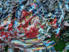Ugnius Motiejūnas tapytas paveikslas Šalnos oksidas / parama Ukrainai, Slava Ukraini , paveikslai internetu