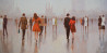 Rimantas Virbickas tapytas paveikslas Rytas mieste, Tapyba su žmonėmis , paveikslai internetu