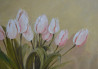 Danutė Virbickienė tapytas paveikslas Baltos tulpės, Natiurmortai , paveikslai internetu