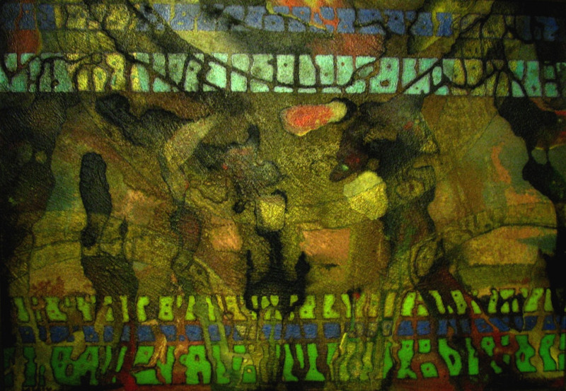 Danas Andriulionis tapytas paveikslas Judėjos dykuma, Abstrakti tapyba , paveikslai internetu