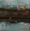 Rolandas Mociūnas tapytas paveikslas Vilnius. Kompozicija, Dovanų gidas - dovanos architektui , paveikslai internetu