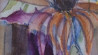 Viltė Gridasova tapytas paveikslas Rugpjūtis ir rudbekijos, Gėlės , paveikslai internetu