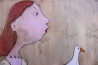 Rolana Čečkauskaitė tapytas paveikslas Meilės paštas I, Ramybe dvelkiantys , paveikslai internetu