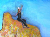 Dalius Virbickas tapytas paveikslas Laiko keliautoja, Tapyba su žmonėmis , paveikslai internetu