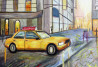 Dalius Virbickas tapytas paveikslas Miesto ritmai, Tapyba akrilu , paveikslai internetu