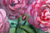 Roses original painting by Rita Medvedevienė. Flowers