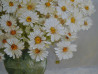 Camomiles original painting by Danutė Virbickienė. Flowers