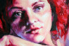 Jonas Kunickas tapytas paveikslas JK18-0619 Uoga, Aktas , paveikslai internetu