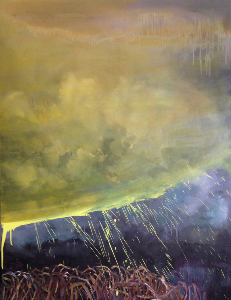 Andrius Makarevičius tapytas paveikslas Auksinis lietus, Meno kolekcionieriams , paveikslai internetu