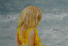 Danutė Virbickienė tapytas paveikslas Šviesiaplaukė, Vaikų kambariui , paveikslai internetu