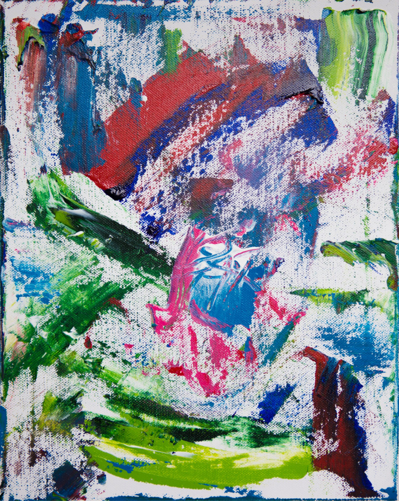 Birutė Paplauskaitė tapytas paveikslas Spalvota svajonė, Abstrakti tapyba , paveikslai internetu
