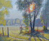Rimantas Virbickas tapytas paveikslas Kaimo keliuku, Peizažai , paveikslai internetu