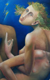 Arnoldas Švenčionis tapytas paveikslas Jūratė ir Kastytis, Miegamajam , paveikslai internetu