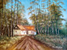 Ričardas Bidva tapytas paveikslas Ruduo vienkiemyje, Realizmas , paveikslai internetu