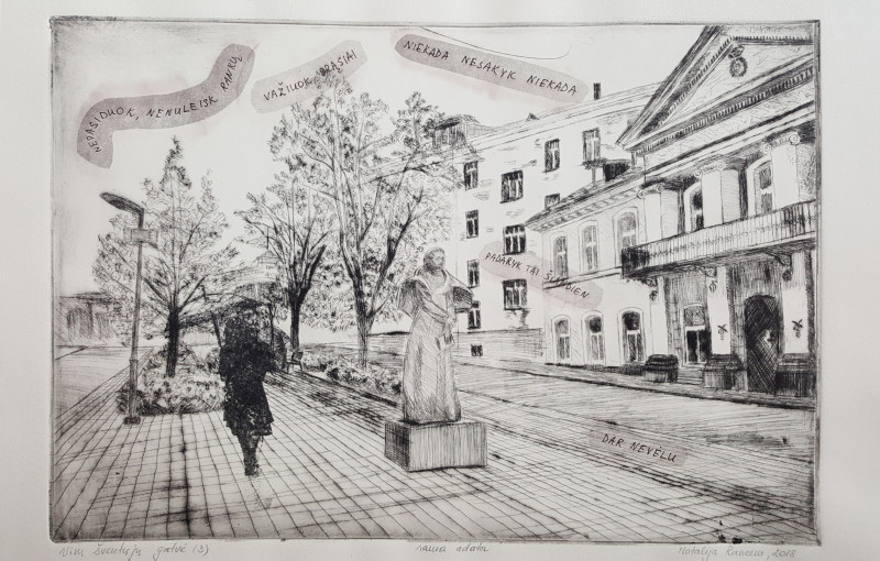 Natalija Ranceva tapytas paveikslas Visų Šventųjų gatvė 3, Galerija , paveikslai internetu
