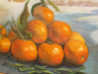 Still Life With Tangerines original painting by Irena Jasiūnienė. Still Life For Kitchen