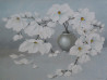 Danutė Virbickienė tapytas paveikslas Baltas grožis, Gėlės , paveikslai internetu