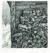 Ugnė Žilytė tapytas paveikslas METAI - Pavasario linksmybės, vasaros darbai, rudens gėrybės, žiemos rūpesčiai, Grafika ir spa...