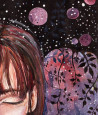 Marija Giliova tapytas paveikslas Nerėgėto grožio sapnas. Arba sapnas, kurio nesapnavau, Portretai , paveikslai internetu