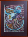 Natalija Ranceva tapytas paveikslas English Breakfast, Natiurmortas virtuvei , paveikslai internetu