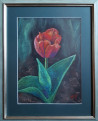 Natalija Ranceva tapytas paveikslas Tulpė, Miniatiūros - Maži darbai , paveikslai internetu