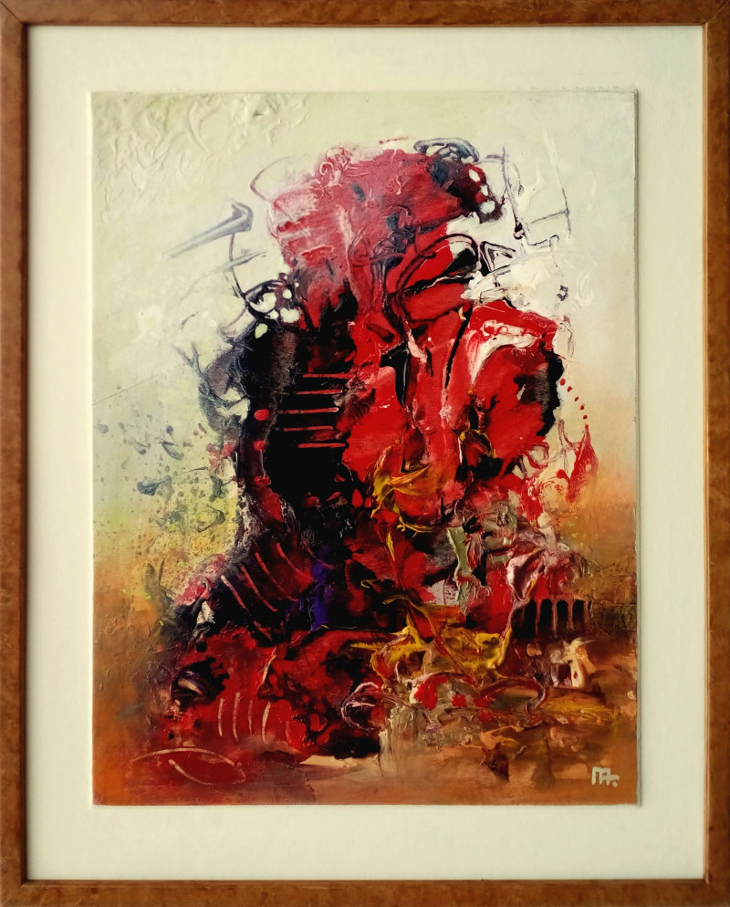 Arūnas Miliukas tapytas paveikslas Degustacija, Ekspresija , paveikslai internetu
