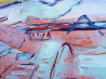 Arvydas Martinaitis tapytas paveikslas Kalnai, Meno kolekcionieriams , paveikslai internetu