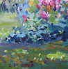 Lilac Blooming II original painting by Liudvikas Daugirdas. Oil painting