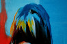 Jonas Kunickas tapytas paveikslas JK19-0723 Incognito, NSFW kategorija , paveikslai internetu