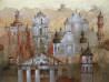 Milda Jonušauskienė tapytas paveikslas Vilnius (senamiestis), Urbanistinė tapyba , paveikslai internetu