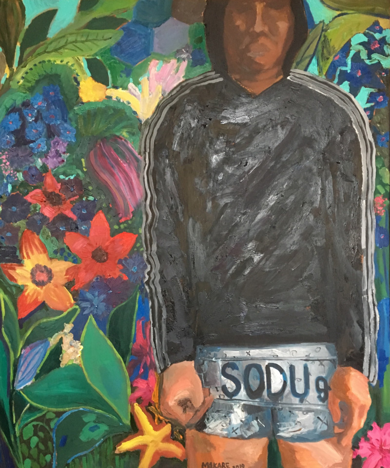 Andrius Makarevičius tapytas paveikslas Sodų gatvė, Meno kolekcionieriams , paveikslai internetu