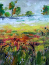 Inesa Škeliova tapytas paveikslas Pieva 3, Žolynų kolekcija , paveikslai internetu