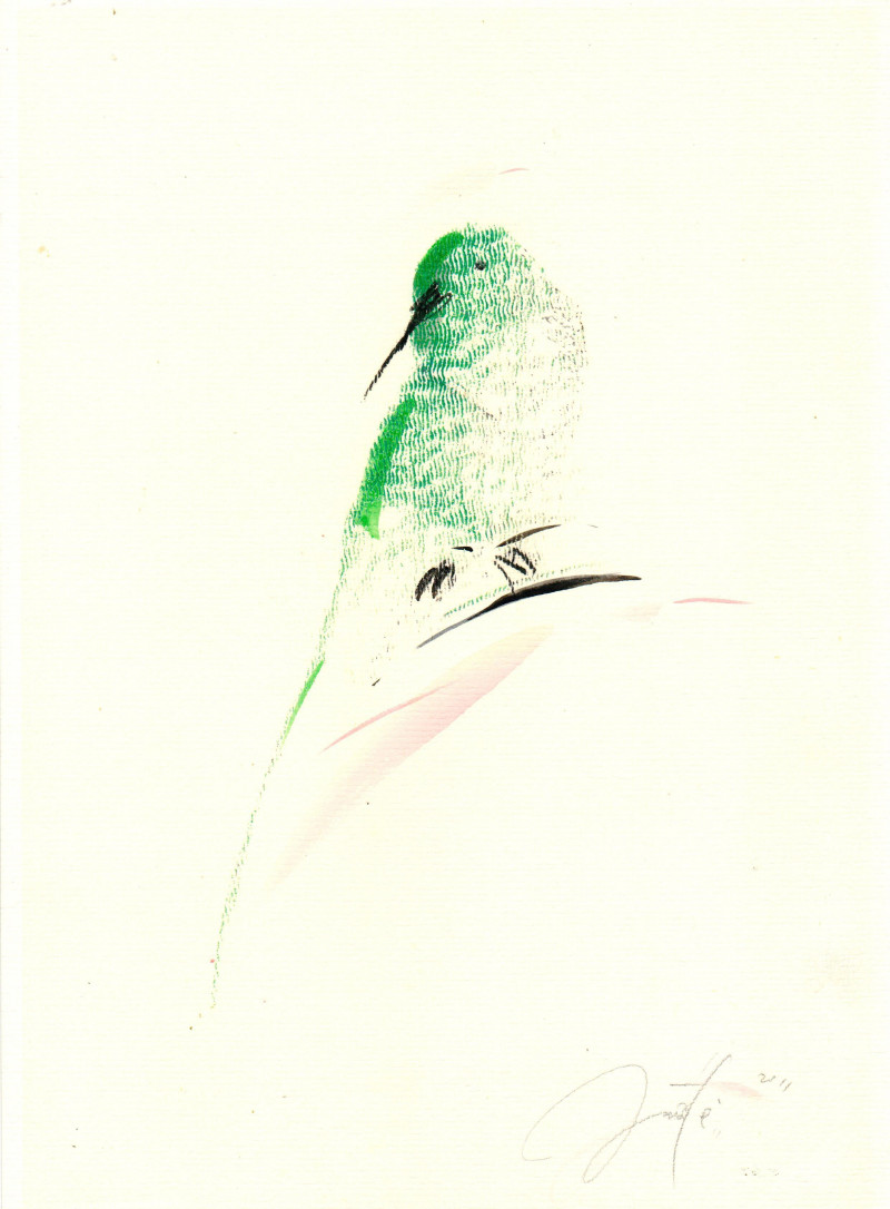 Jūratė Stauskaitė tapytas paveikslas Papūgėlės 2, Meno kolekcionieriams , paveikslai internetu