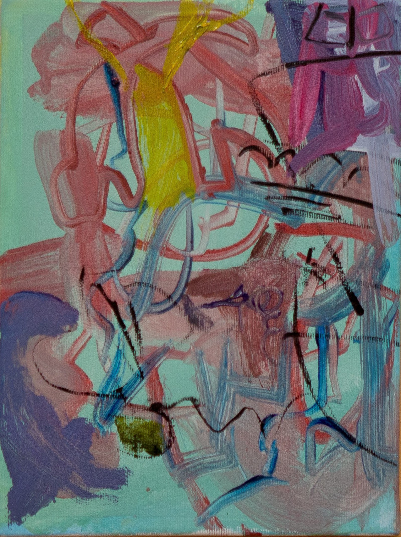 Birutė Paplauskaitė tapytas paveikslas Abstrakcija Nr.2, Galerija , paveikslai internetu
