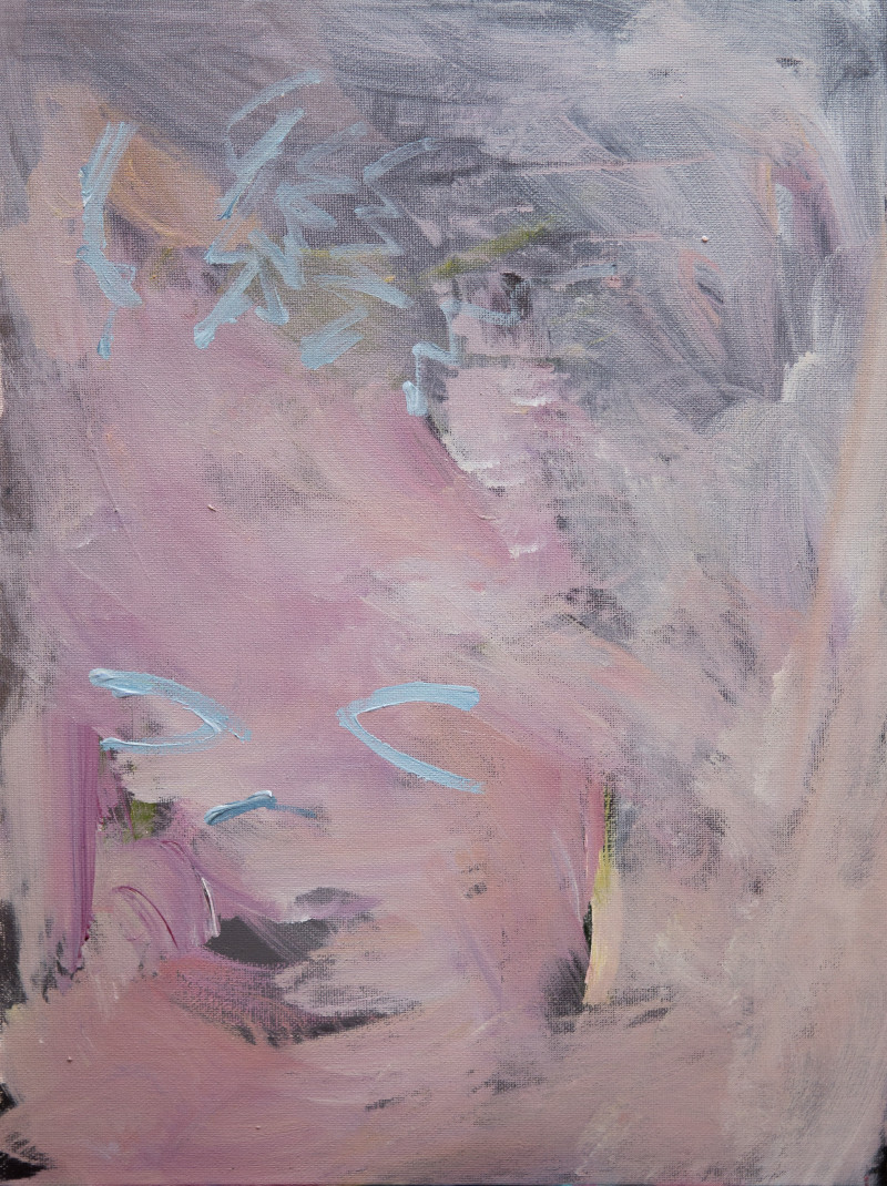 Birutė Paplauskaitė tapytas paveikslas Portretas Nr.2, Abstrakti tapyba , paveikslai internetu