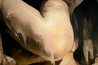 Jonas Kunickas tapytas paveikslas JK19-1217 Sūkurys, Aktas , paveikslai internetu