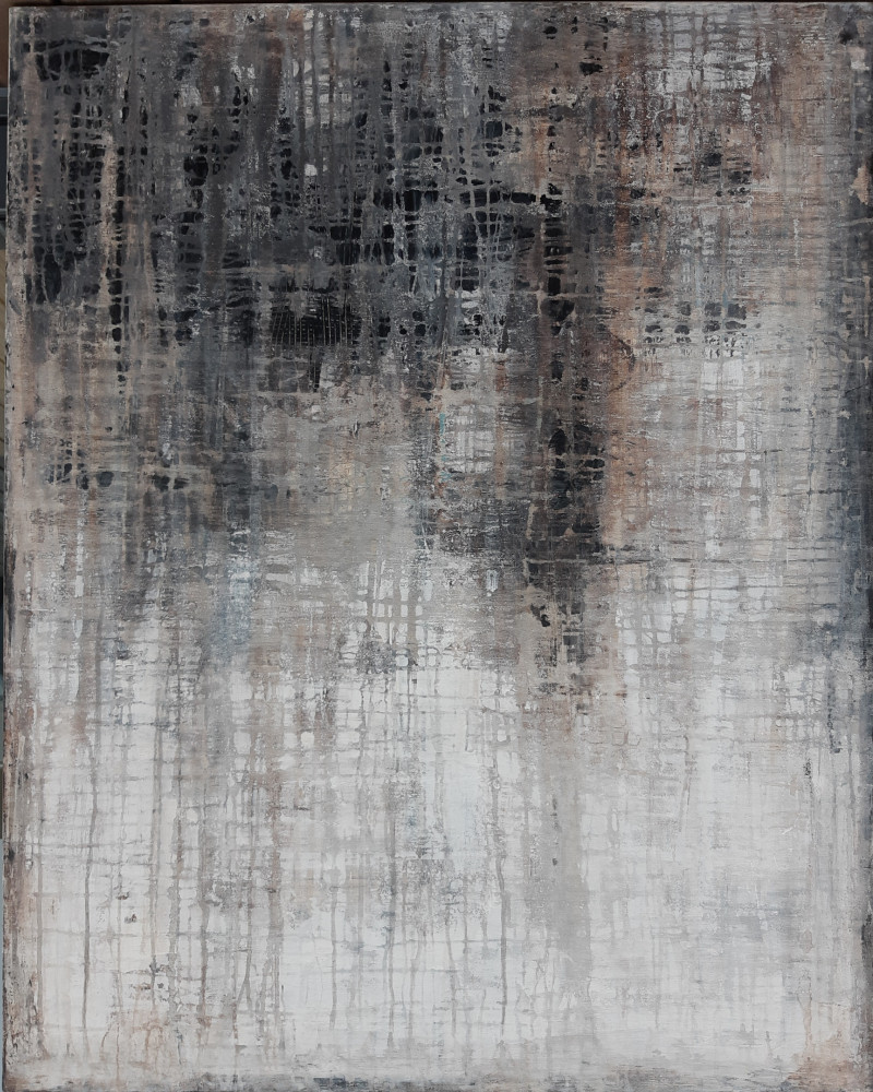 Egidijus Dapšas tapytas paveikslas Pagarba, Abstrakti tapyba , paveikslai internetu