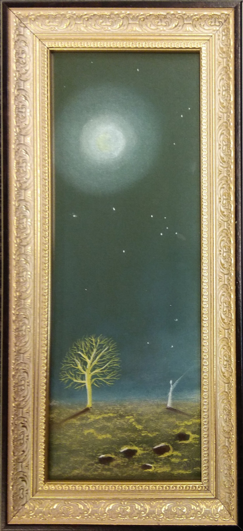 Rima Sadauskienė tapytas paveikslas Dangus, Pastelė , paveikslai internetu