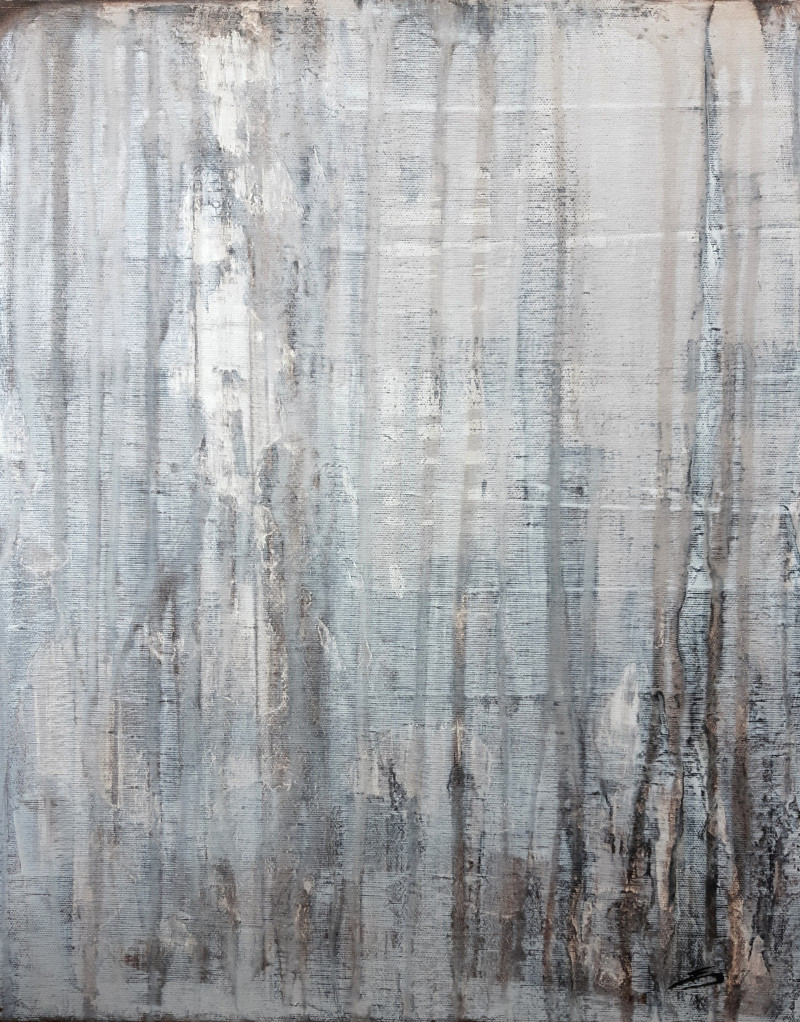Egidijus Dapšas tapytas paveikslas Rytinis rūkas, Abstrakti tapyba , paveikslai internetu