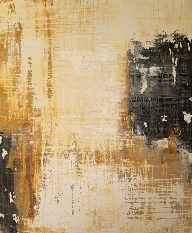 Egidijus Dapšas tapytas paveikslas Aukso rūdys, Abstrakti tapyba , paveikslai internetu