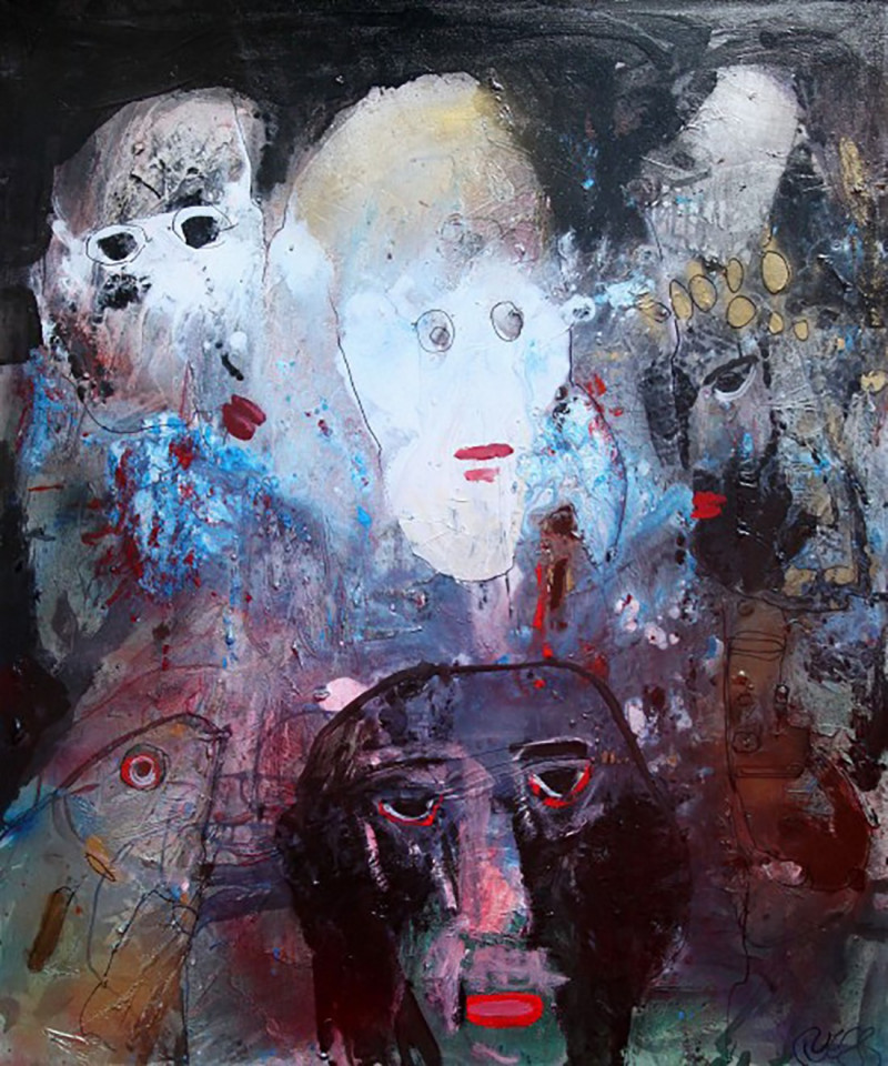 Vilius-Ksaveras Slavinskas tapytas paveikslas Mistika, Išlaisvinta fantazija , paveikslai internetu
