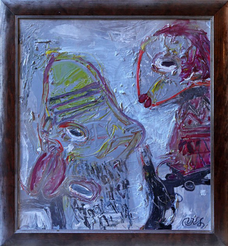 Vilius-Ksaveras Slavinskas tapytas paveikslas Švelnumas, Išlaisvinta fantazija , paveikslai internetu