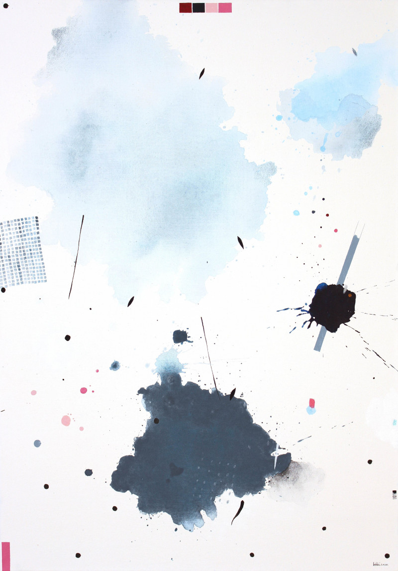 Rebecca Đuran-Bekki tapytas paveikslas Time, Abstrakti tapyba , paveikslai internetu