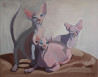 Donara Manuk tapytas paveikslas Royals, Animalistiniai paveikslai , paveikslai internetu