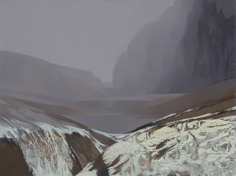 Far Away original painting by Vidmantas Zarėka. Landscapes